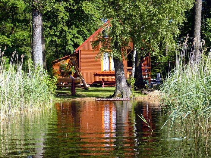 Domek Letniskowy Nad Samym Jeziorem Mazury